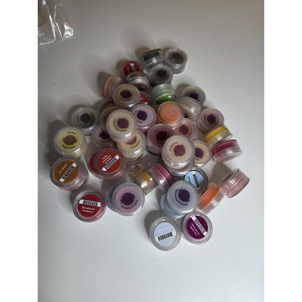 Scentsy Party Testers Wax Melts Mini 1" Diameter Samples Mixed Lot‎ Of Over 50